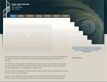 Tablet Screenshot of mainespiralstair.com